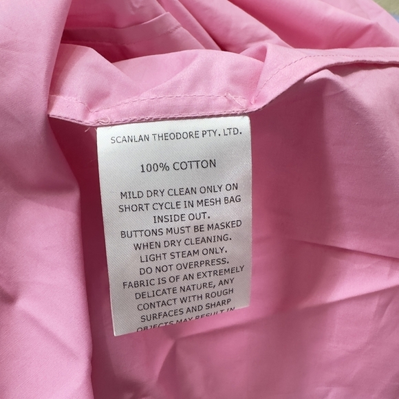 Scanlan Theodore The Parachute Sleeveless Shirt Dress - Picture 10 of 10